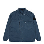 Stone Island Light Bull Denim Indigo TC Shirt Indigo  Shirts L1S141200001-S0J18 V0021 Detail View 1 | GATE
