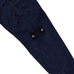 Stone Island Indigo Denim Rinsed Shirt Blue Rinse Shirts L1S141200002-S00J7-VJ201 Detail View 4 | GATE
