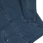 Stone Island Light Bull Denim Indigo-TC Short Parka Indigo  Parka L1S144100003-S0J18 V0021 Detail View 4 | GATE
