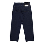 Stone Island Indigo Denim Rinsed Loose Trousers Blue Rinse Denim L1S14J100006-S00J7 VJ201 Detail View 2 | GATE

