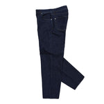 Stone Island Indigo Denim Rinsed Loose Trousers Blue Rinse Denim L1S14J100006-S00J7 VJ201 Detail View 3 | GATE


