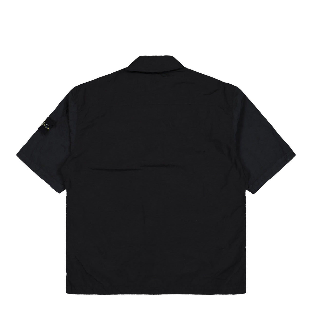 Stone Island Nylon Metal In Econyl Shirt Black  Shirts L1S151200028-S0019 V0029 Detail View 1 | GATE
