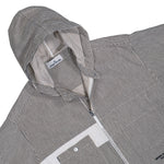 Stone Island Striped Hooded Jacket Navy Blue Jackets L1S151200030-S0X30 V0020 Detail View 3 | GATE
