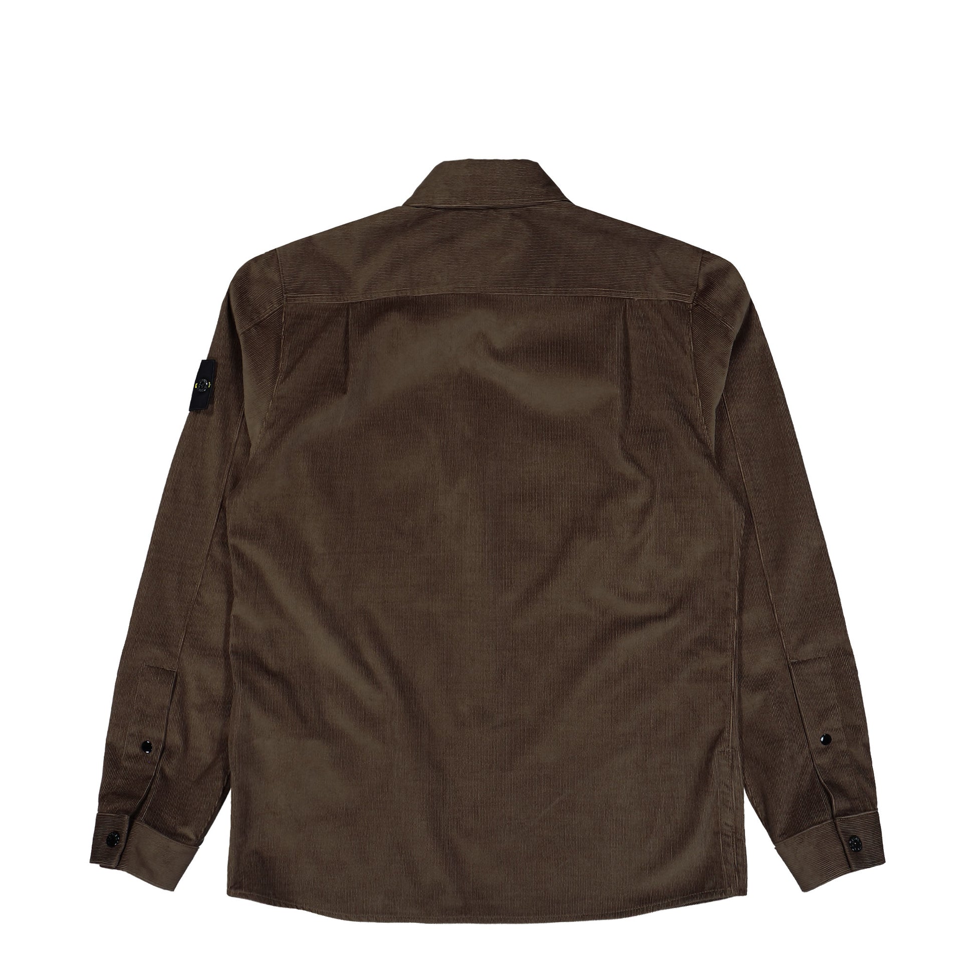 Stone Island Overshirt Shadow Brown Shirts L1S151200040-S0144 V007C Detail View 2 | GATE
