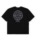 Stone Island Organic Cotton T-Shirt Black T-Shirts L1S152100001-S0285 V0029 Detail View 2 | GATE
