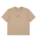 Stone Island Organic Cotton T-Shirt Desert T-Shirts L1S152100001-S0285 V009A Detail View 1 | GATE
