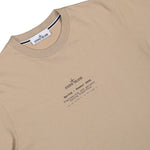 Stone Island Organic Cotton T-Shirt Desert T-Shirts L1S152100001-S0285 V009A Detail View 3 | GATE
