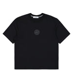 Stone Island Organic Cotton T-Shirt Black T-Shirts L1S152100001-S0E14 V0029 Detail View 1 | GATE
