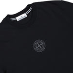Stone Island Organic Cotton T-Shirt Black T-Shirts L1S152100001-S0E14 V0029 Detail View 3 | GATE
