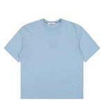 Stone Island Organic Cotton T-Shirt Dust Blue T-Shirts L1S152100001-S0E14 V004A Detail View 1 | GATE
