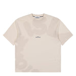 Stone Island Combed Organic Cotton T-Shirt Beige T-Shirts L1S152100002-S0365 V0093 Detail View 1 | GATE
