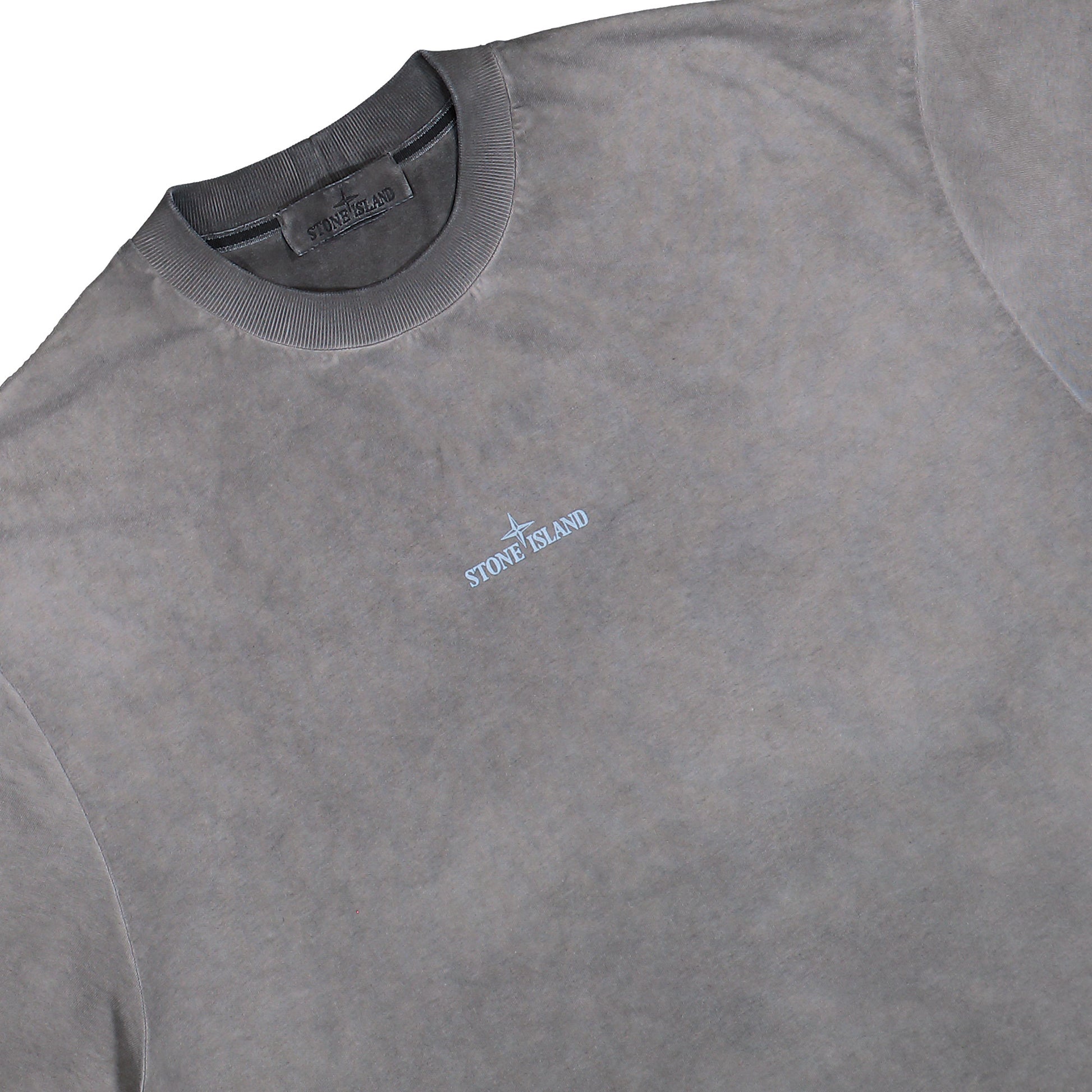 Stone Island SS T-Shirt Black T-Shirts L1S152100002-S0366 V0029 Detail View 3 | GATE
