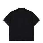 Stone Island 50/2 Organic Cotton Pique Polo Shirt Black Shirts L1S152200001-S0039 V0029 Detail View 2 | GATE
