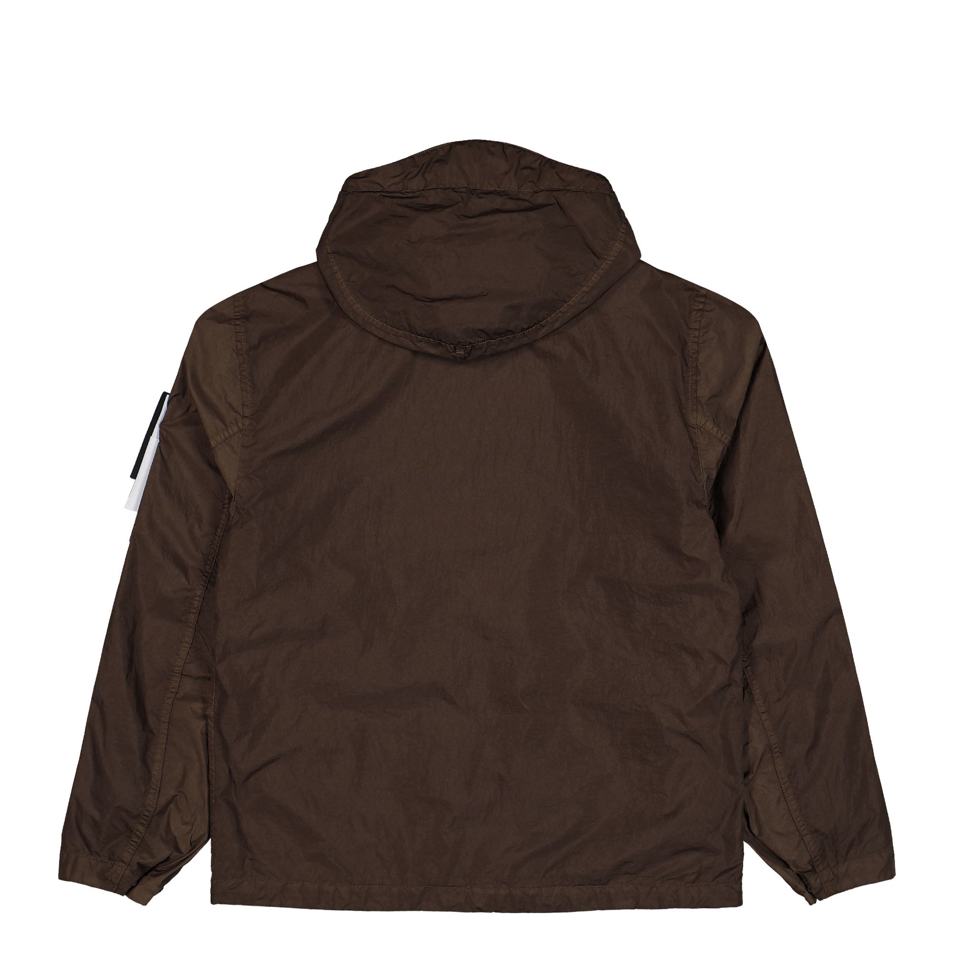 Stone Island Garment Dyed Crinkle Reps NY Jacket Umber  Jackets L1S154100001-S0A23 V007C Detail View 2 | GATE
