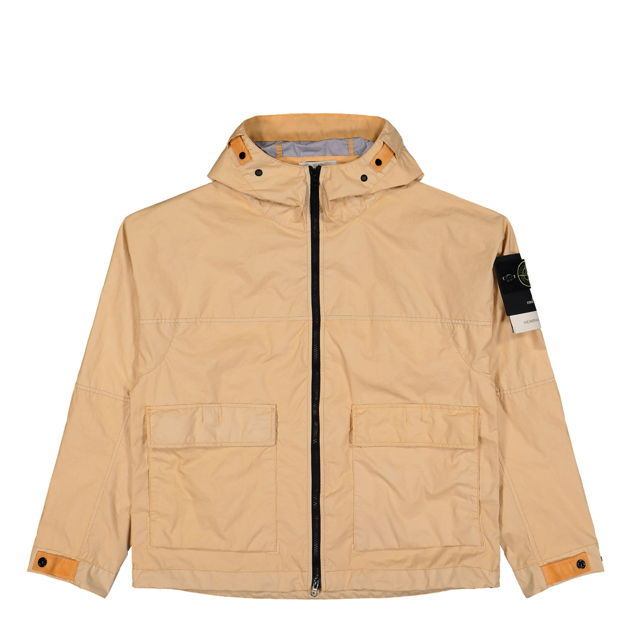 Stone Island Membrana 3L TC Parka Chalky Pink Parka L1S154100004-S0A21 V008E Detail View 1 | GATE
