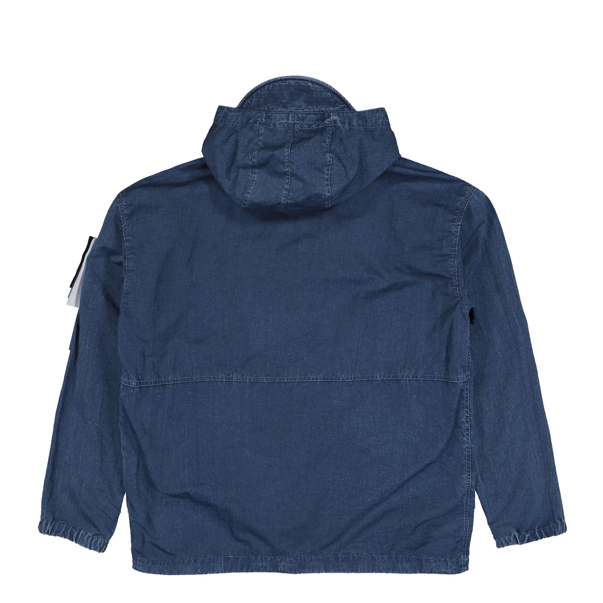 STONE  ナイロンジャケット M ブルー ワッペン B2308 Hollow Fibre Nylon Indigo TC Marmo Corrosion Jacket | GATE