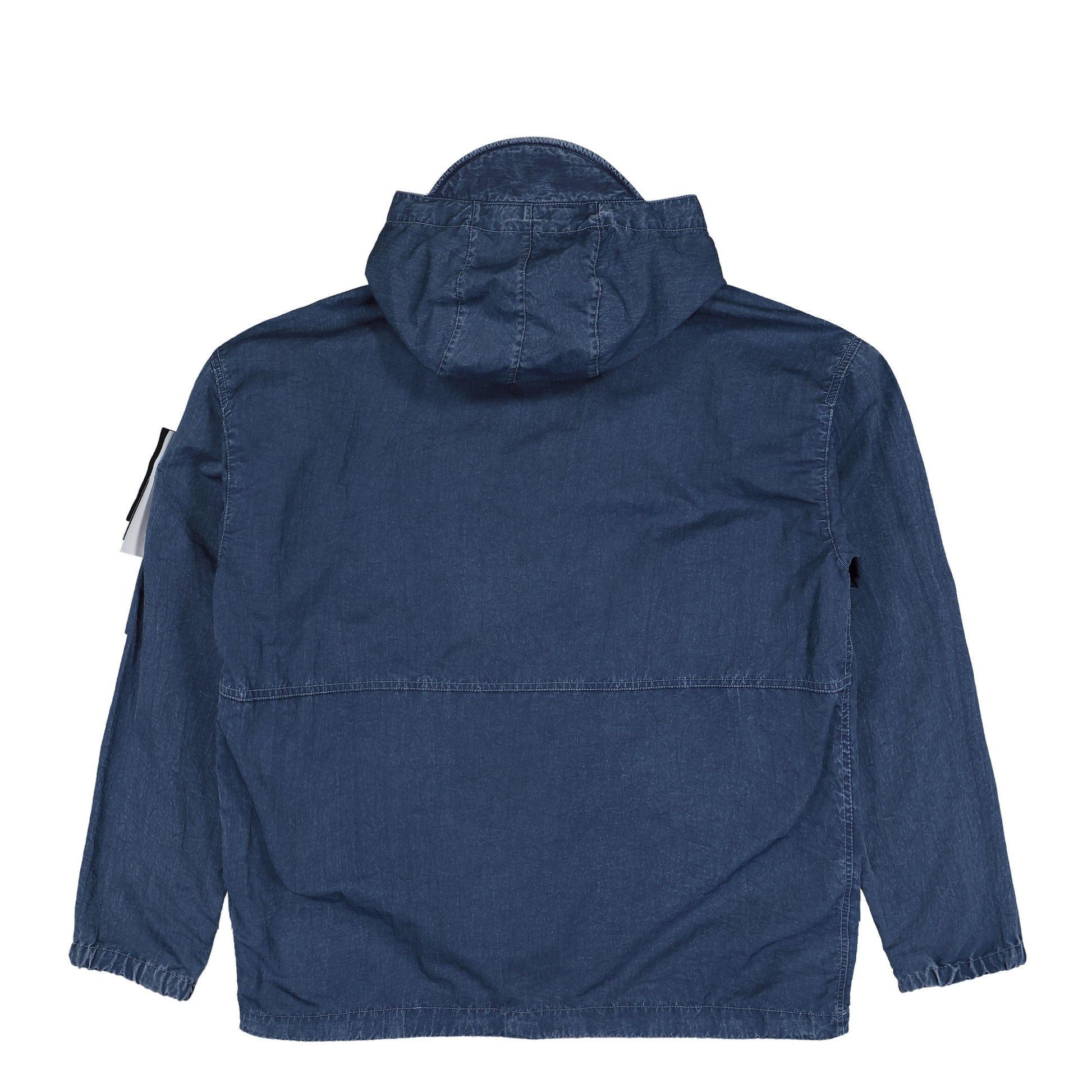 Stone Island Hollow Fibre Nylon Indigo TC Marmo Corrosion Jacket Indigo  Jackets L1S144100005-S0J19 V0021 Detail View 2 | GATE

