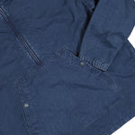 Stone Island Hollow Fibre Nylon Indigo TC Marmo Corrosion Jacket Indigo  Jackets L1S144100005-S0J19 V0021 Detail View 4 | GATE
