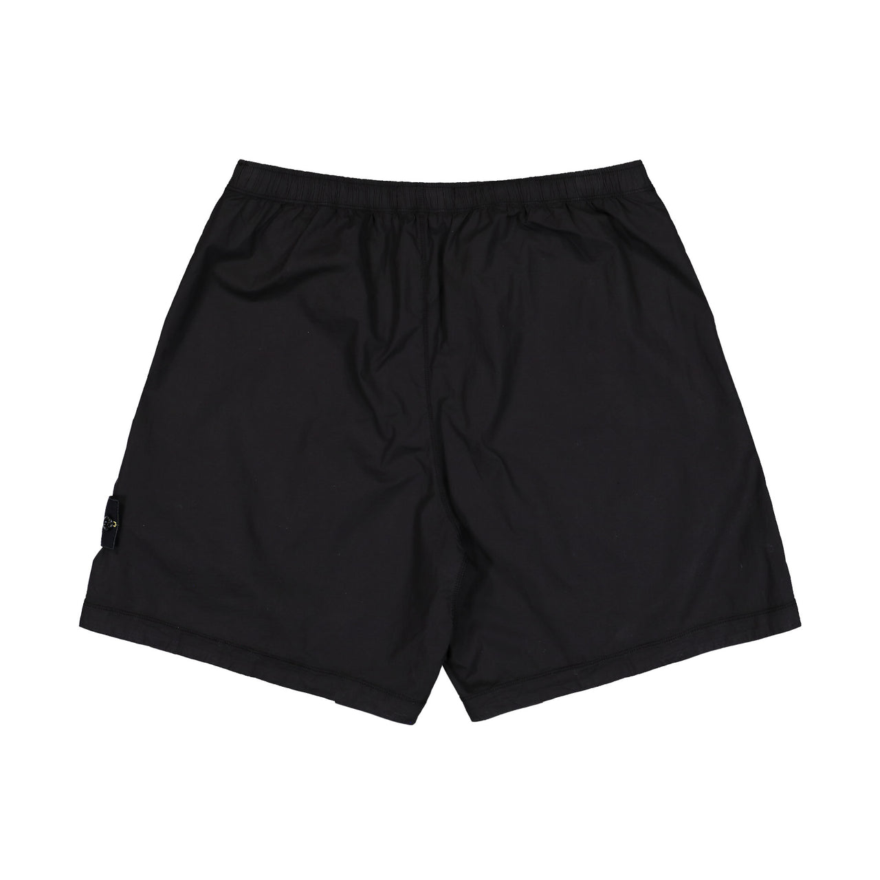 Stone Island Stretch Cotton Tela Paracadute Shorts Black  Shorts L1S15L100017-S0003 V0029 Detail View 1 | GATE
