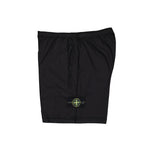 Stone Island Stretch Cotton Tela Paracadute Shorts Black  Shorts L1S15L100017-S0003 V0029 Detail View 3 | GATE
