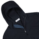 Stone Island Light Compact Zouch Poly-TC Parka Navy Blue Parka L1S154100052-S0042 V0020 Detail View 3 | GATE
