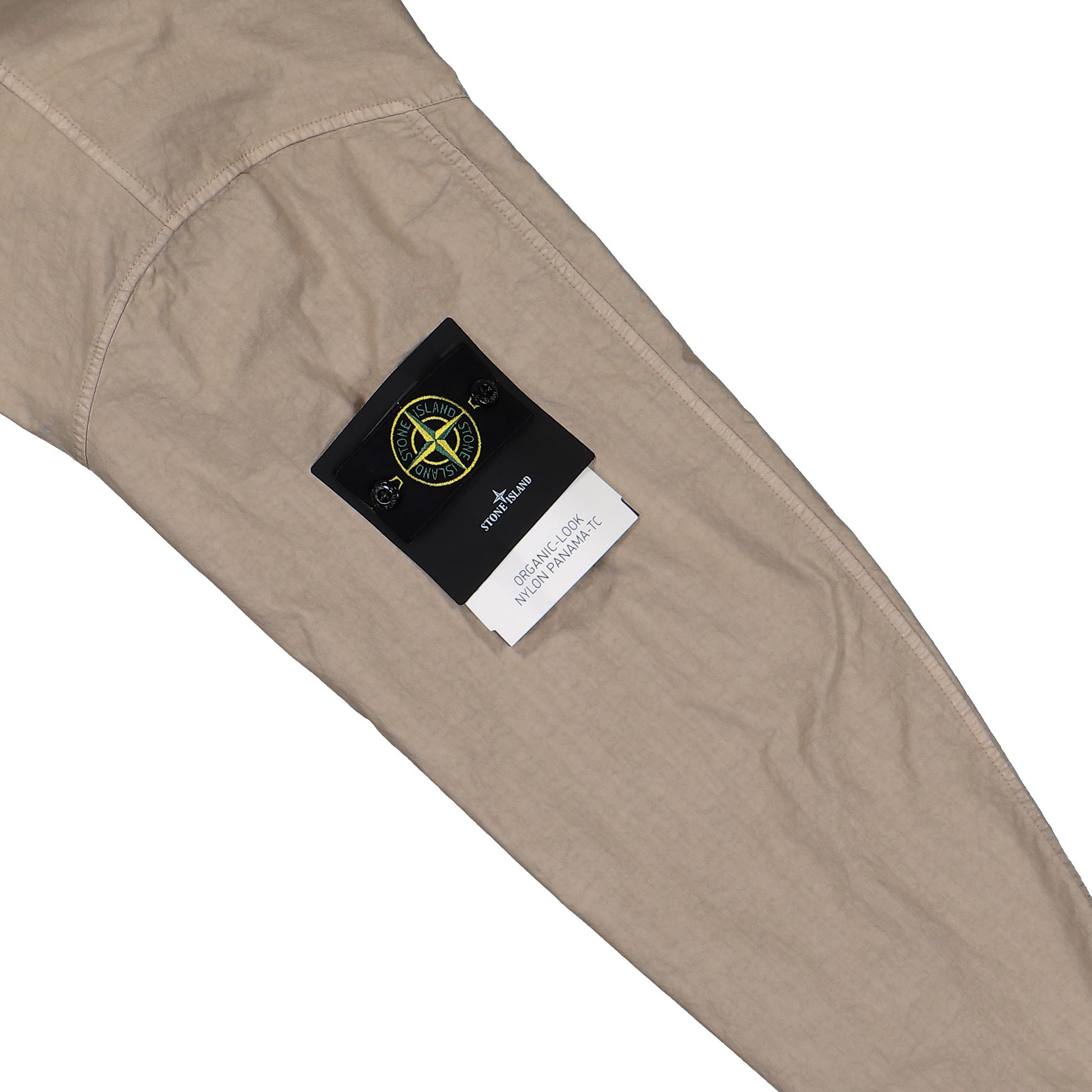 Stone Island Organic Look Nylon Panama-TC Jacket Desert  Jackets L1S154100053-S0069 V009A  Detail View 5 | GATE
