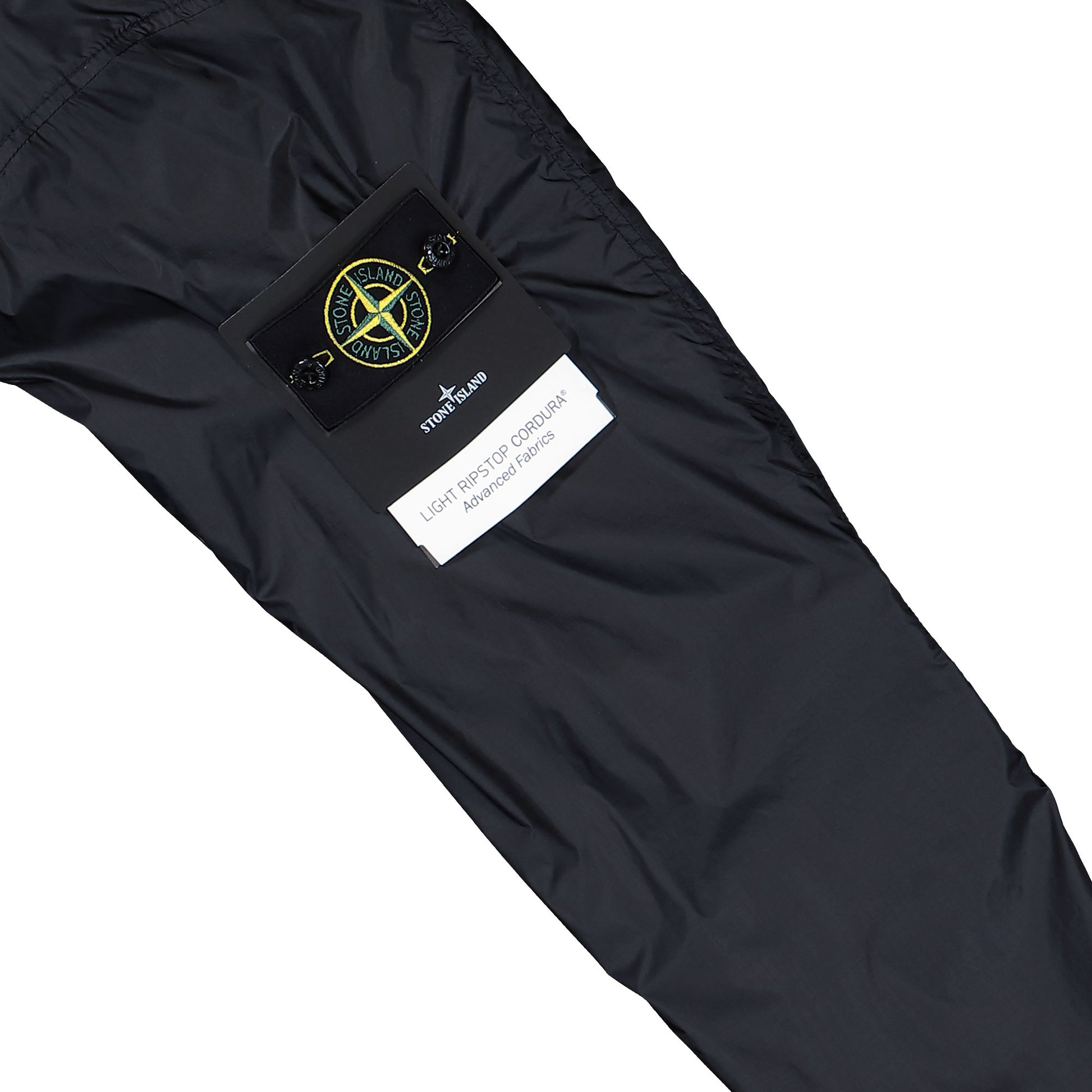 Stone Island Light Ripstop Cordura Jacket Navy Blue Jackets L1S154100057-S0163 V0020 Detail View 5 | GATE
