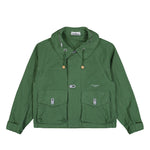 Stone Island Nyco Panama TC S.I. Marina Jacket Quartz Green Jackets L1S154100075-S0X27 V005I Detail View 1 | GATE
