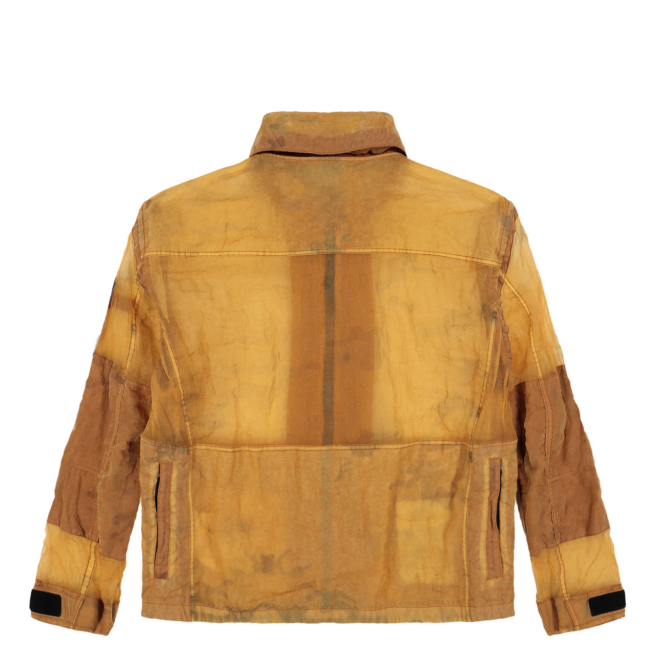 Stone Island Faded Camo Monofilament-OVD Jacket Tangerine  Jackets L1S154100115-S00E8 V007E   Detail View 1 | GATE
