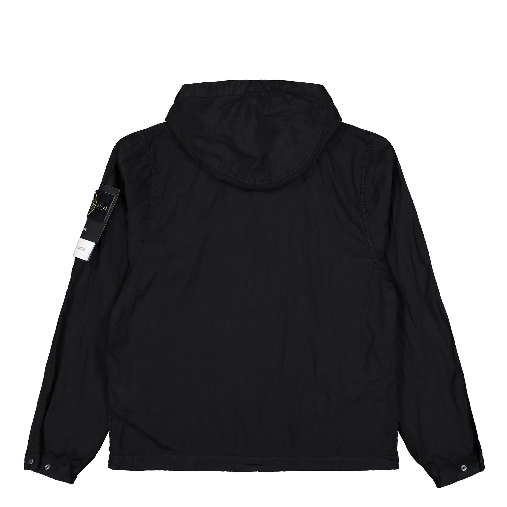 Stone Island Nylon Metal Watro Short Parka Black  Jackets L1S154100119-S0020 V0029  Detail View 2 | GATE
