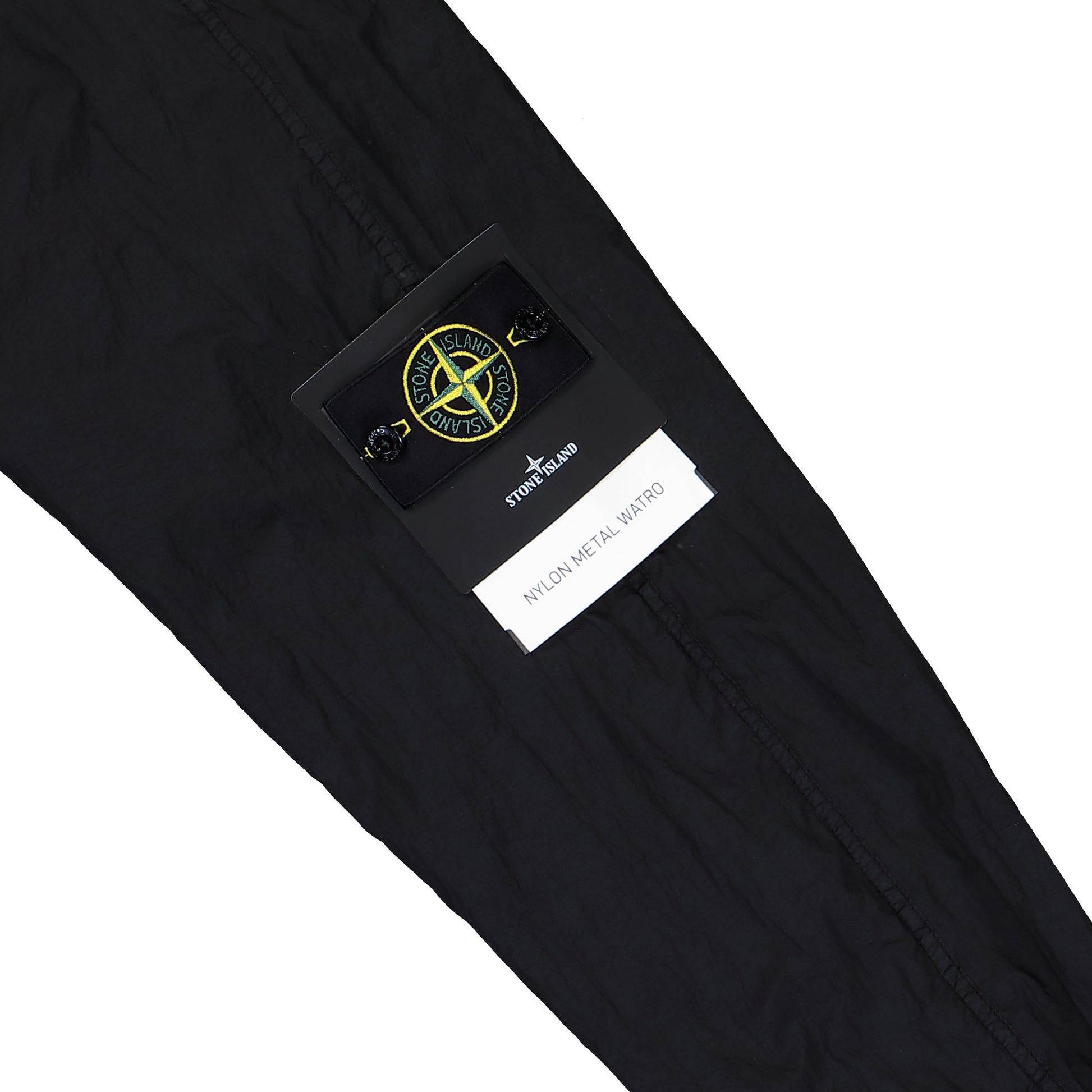 Stone Island Nylon Metal Watro Short Parka Black  Jackets L1S154100119-S0020 V0029  Detail View 5 | GATE
