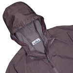 Stone Island Nylon Metal Watro Short Parka Purple Grey Jackets L1S154100119-S0020 V008F Detail View 3 | GATE
