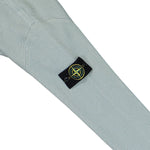 Stone Island Ribbed Soft Organic Cotton Zip Up Cardigan Sage  Cardigans L1S155100126-S00D8 V0055 Detail View 4 | GATE
