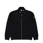 Stone Island Mesh Stich Organic Cotton Fleece Jacket Black  Tracksuit Tops L1S156100014-S0297 V0029 Detail View 1 | GATE
