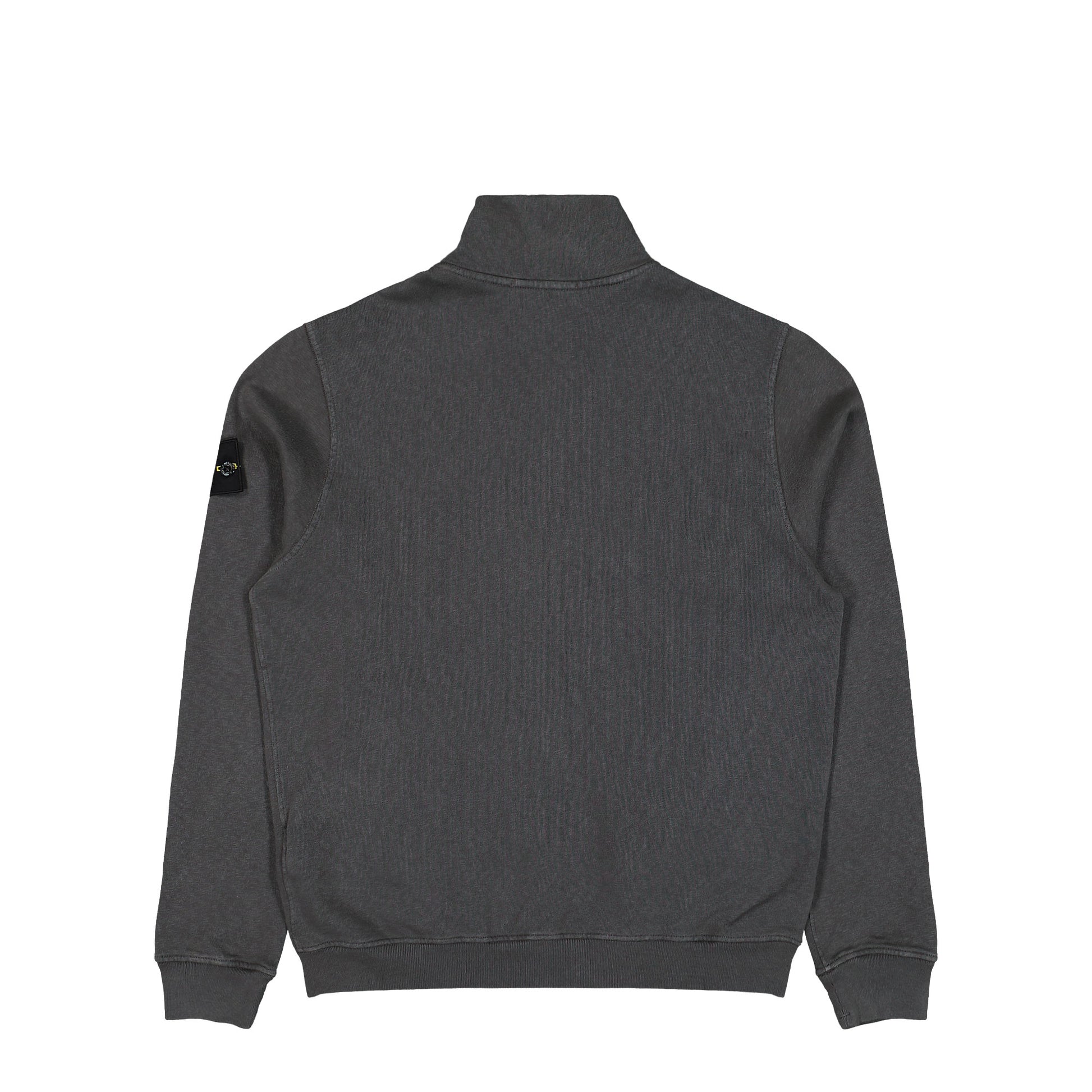 Stone Island Malfile Fleece Old Effect Zip Up Cardigan Charcoal  Tracksuit Tops L1S156100033-S0060 V0165 Detail View 2 | GATE
