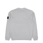 Stone Island Malfile Fleece Old Effect Sweatshirt Pearl Grey Sweatshirts L1S156100034-S0060 V0161 Detail View 2 | GATE
