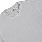 Stone Island Malfile Fleece Old Effect Sweatshirt Pearl Grey Sweatshirts L1S156100034-S0060 V0161 Detail View 3 | GATE
