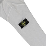 Stone Island Malfile Fleece Old Effect Sweatshirt Pearl Grey Sweatshirts L1S156100034-S0060 V0161 Detail View 4 | GATE
