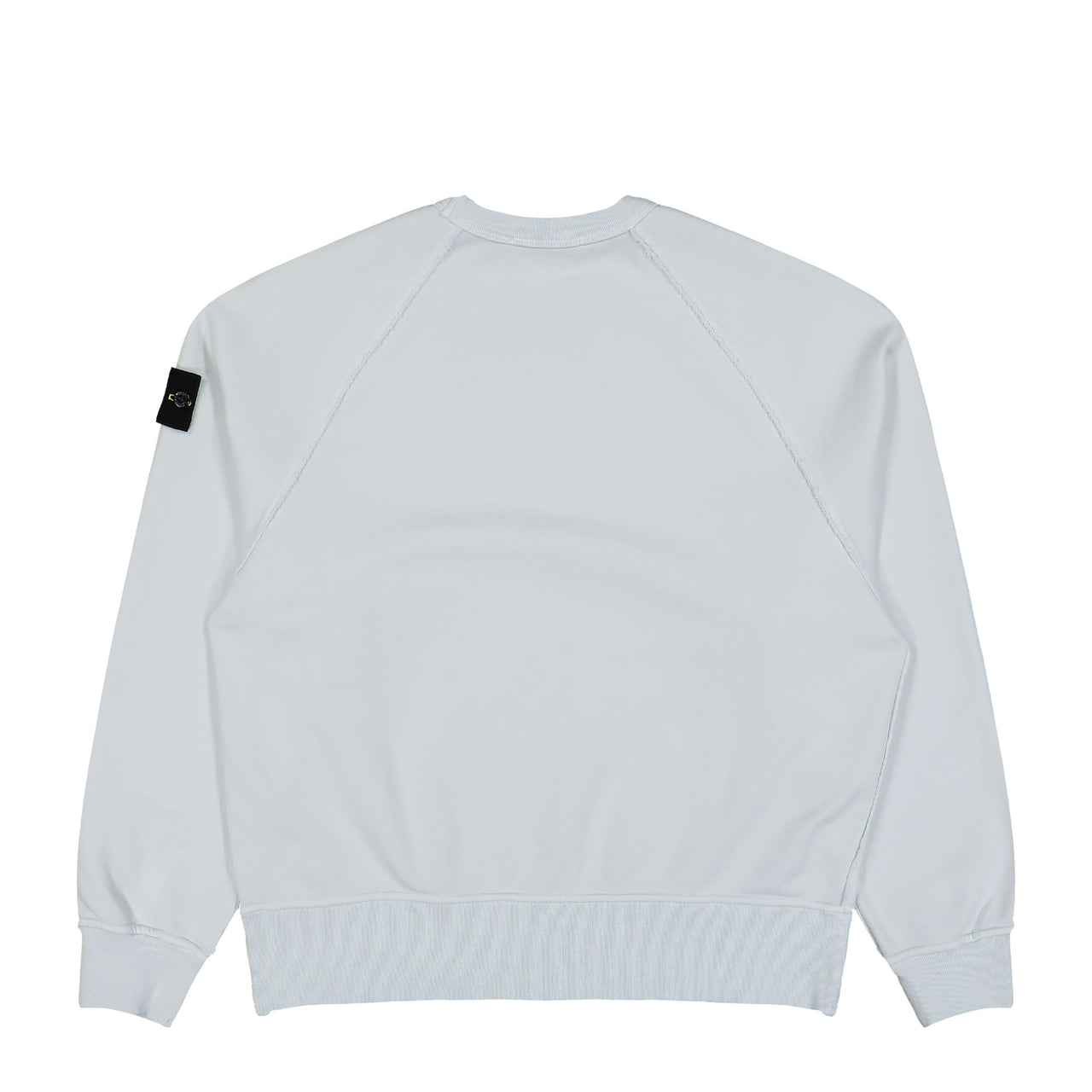 Stone Island Organic Cotton Fleece Sweatshirt Sky Blue Sweatshirts L1S156100041-S0051 V0041 Detail View 1 | GATE
