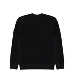 Stone Island Organic Cotton Waffle Fleece Sweatshirt Black Sweatshirts L1S156100056-S0044 V0029 Detail View 2 | GATE
