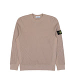 Stone Island Organic Cotton Waffle Fleece Sweatshirt Desert  Sweatshirts L1S156100056-S0044 V009A Detail View 1 | GATE
