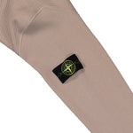 Stone Island Organic Cotton Waffle Fleece Sweatshirt Desert  Sweatshirts L1S156100056-S0044 V009A Detail View 4 | GATE
