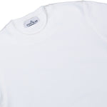 Stone Island Organic Cotton Fleece Sweatshirt White Sweatshirts L1S156100060-S0051 V0001 Detail View 3 | GATE
