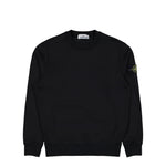 Stone Island Organic Cotton Fleece Sweatshirt Black Sweatshirts L1S156100060-S0051 V0029 Detail View 1 | GATE
