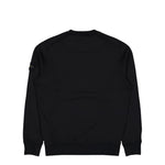 Stone Island Organic Cotton Fleece Sweatshirt Black Sweatshirts L1S156100060-S0051 V0029 Detail View 2 | GATE
