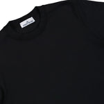 Stone Island Organic Cotton Fleece Sweatshirt Black Sweatshirts L1S156100060-S0051 V0029 Detail View 3 | GATE
