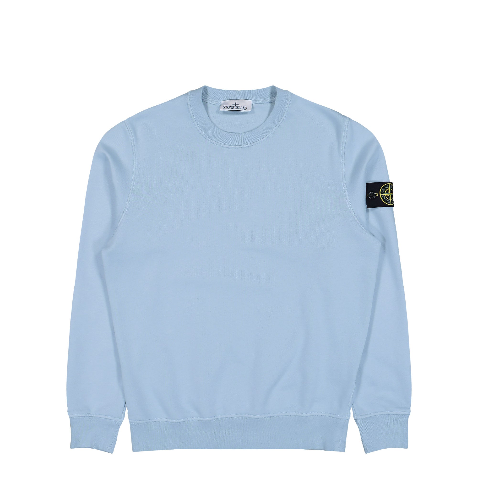 STONE  17ss スウェット ライトブルー M Organic Cotton Fleece Sweatshirt | GATE