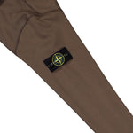 Stone Island Organic Cotton Fleece Sweatshirt Shadow Brown Sweatshirts L1S156100060-S0051 V007C Detail View 4 | GATE
