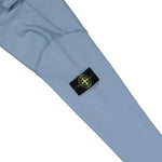 Stone Island Organic Cotton Fleece Zip Up Hoodie Sweater Dark Blue Tracksuit Tops L1S156100061-S0051 V0024 Detail View 5 | GATE
