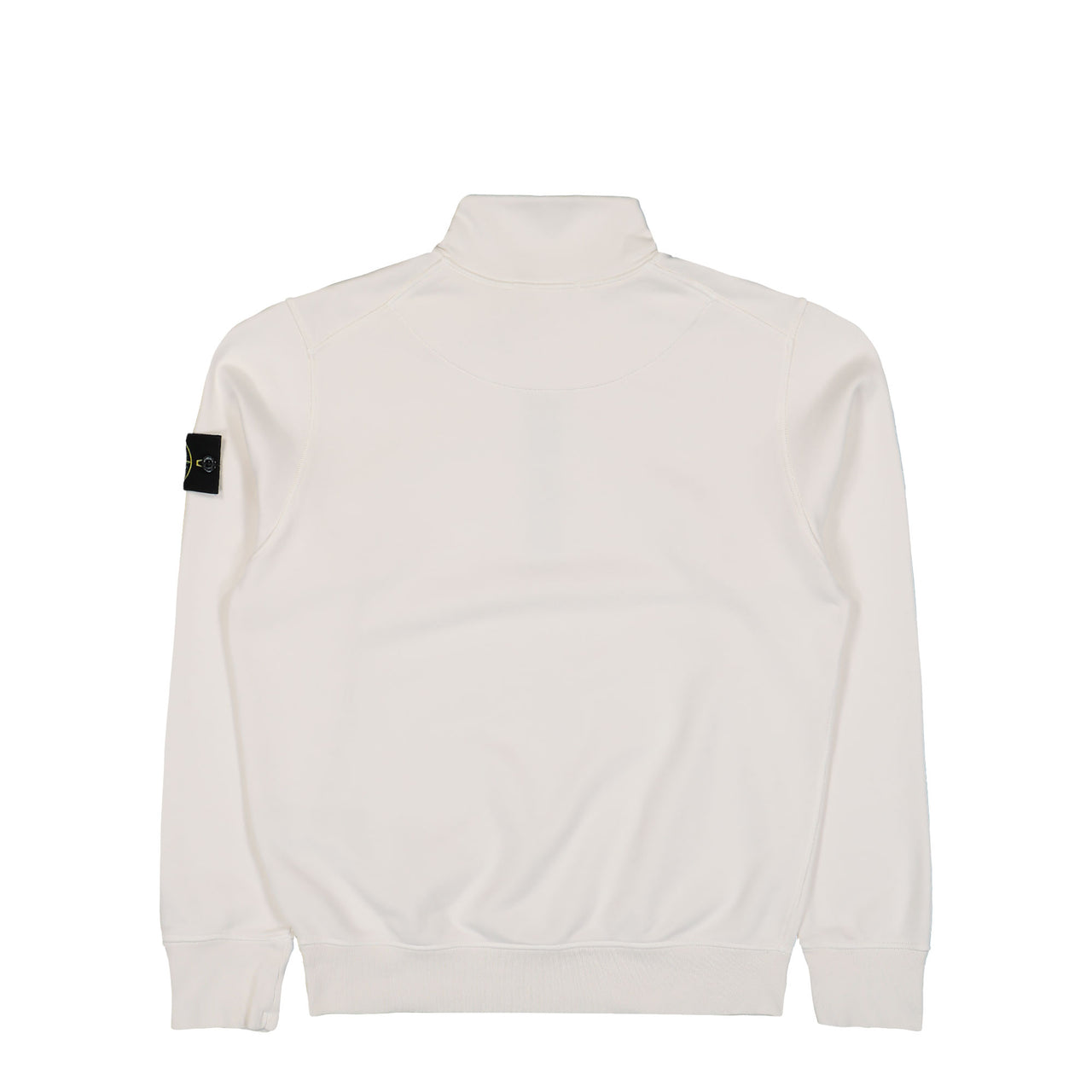 Stone Island Quarter Zip LS Polo Sweatshirt Ivory  Sweatshirts L1S156100070-S0051 V0093  Detail View 1 | GATE
